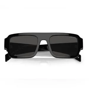 NEW Prada PRA05S 16K08Z Black Dark Grey Square Unisex Sunglasses s_wp_6704fb6b0c0a3fb385e8821f.webp main image 4